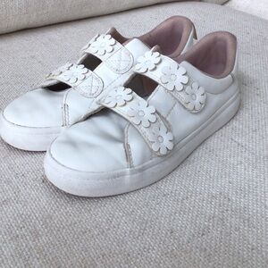 H&M White Kids Sneakers with Floral Straps